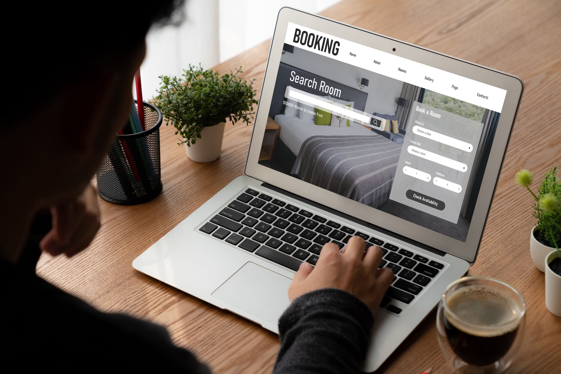 Online hotel accommodation booking website provide modish reservation system